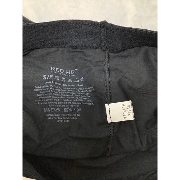 RED HOT by SPANX Women's Small Black Flawless Finish High-Waist Thong K33-17 - Picture 7 of 7